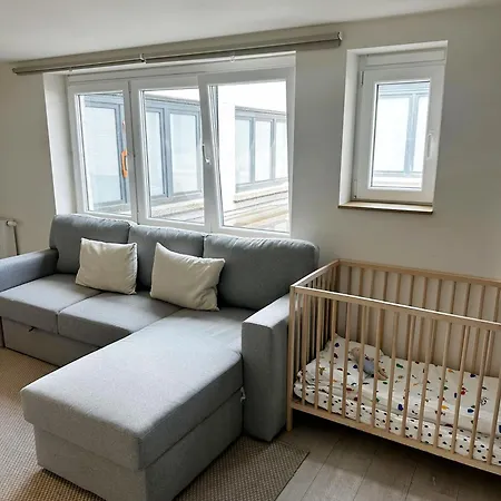 شقة Modern 1br Near Gravensteen With Fast Wifi & Tv *